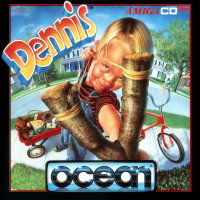 Dennis The Menace PAL Amiga CD32 PAL box art